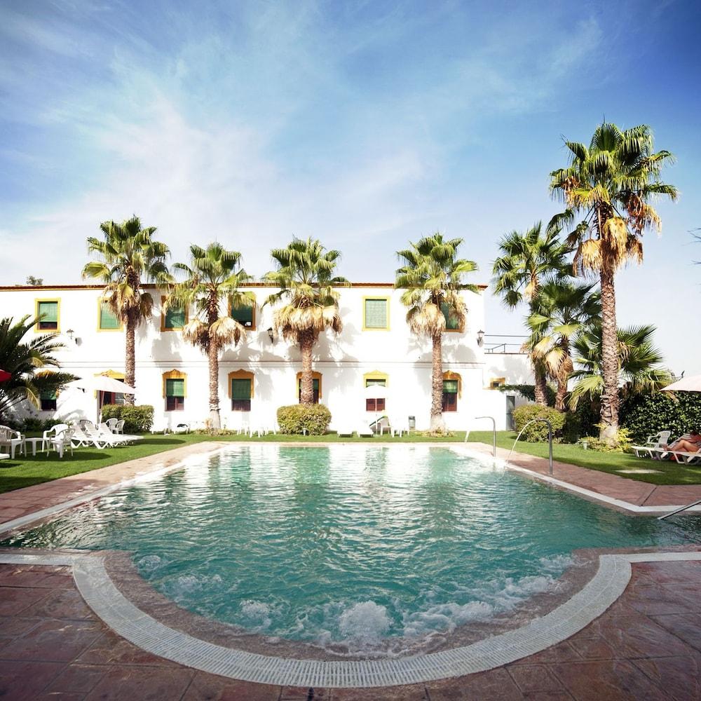 Hotel Balneario El Raposo Puebla de Sancho Pérez Exterior foto
